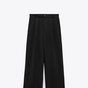 Zara Black Wide Leg Pants